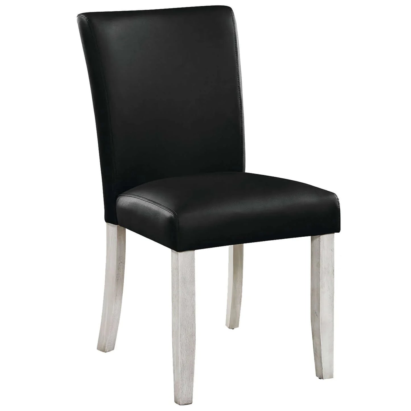 High-Density Foam Padded Seat for Comfortable Long-Session Poker Games Antique White Finish