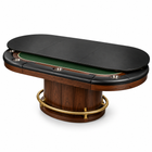Add matching round dining top
