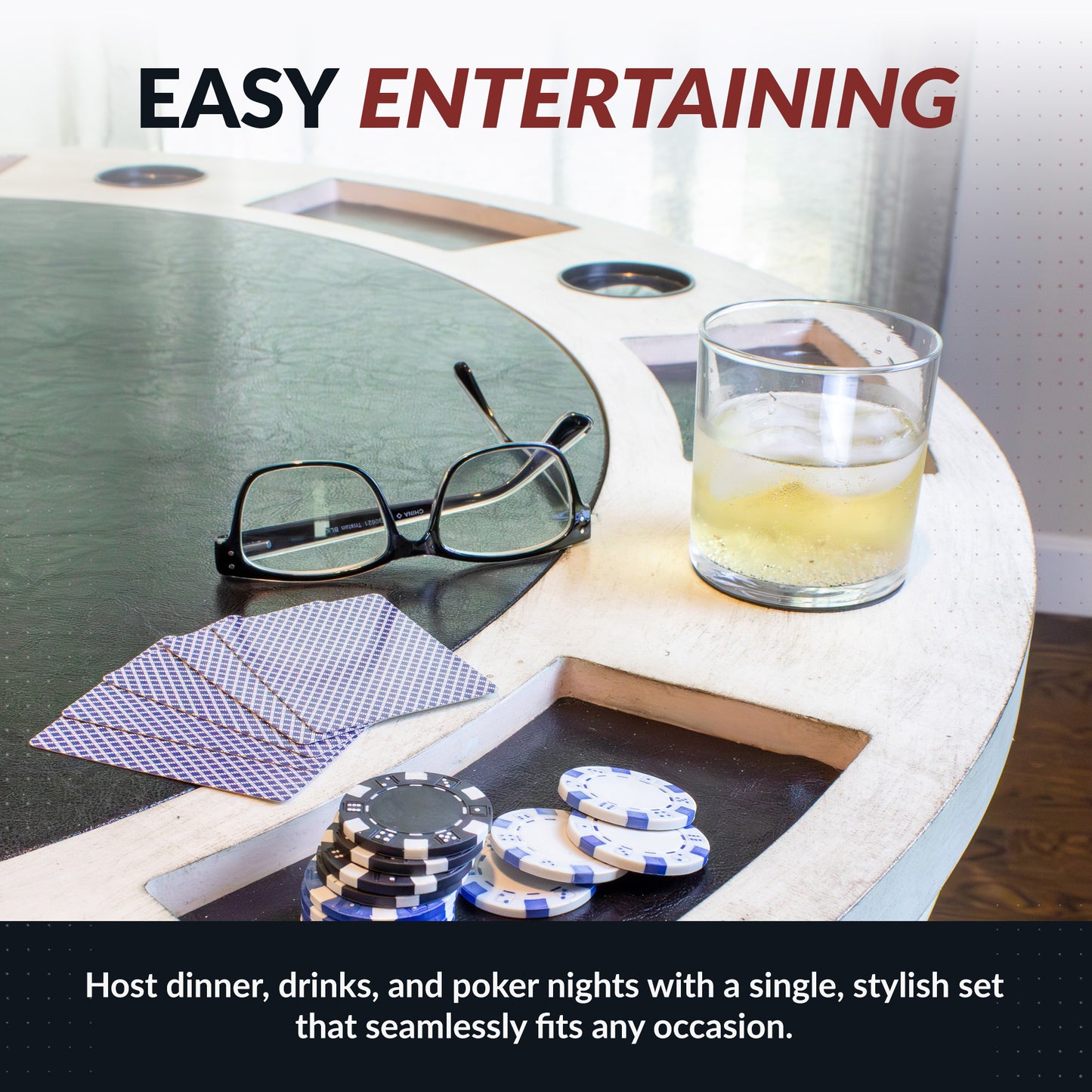 Montecito Dining and Game Table Set - Driftwood