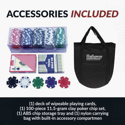 Fourth Street Folding Game Table- Hathaway