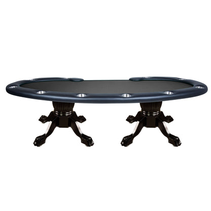 Black Suited Water Resistant - The Prestige X Poker Table in Water Resistant Black Felt - Professional Poker Table for Poker and Game Rooms