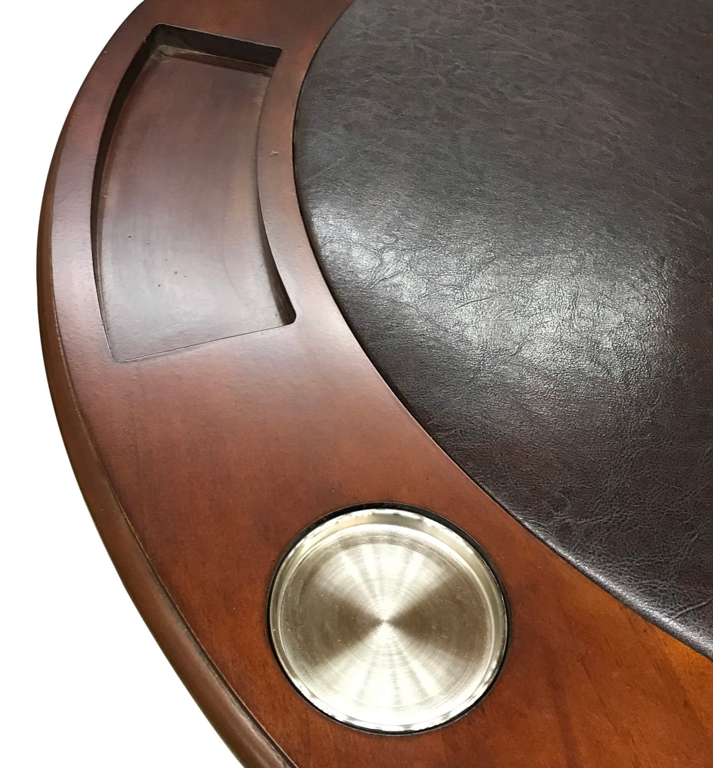 Sunset Trading Bellagio 48" Convertible Dining & Card Table - Reversible Round Game Table