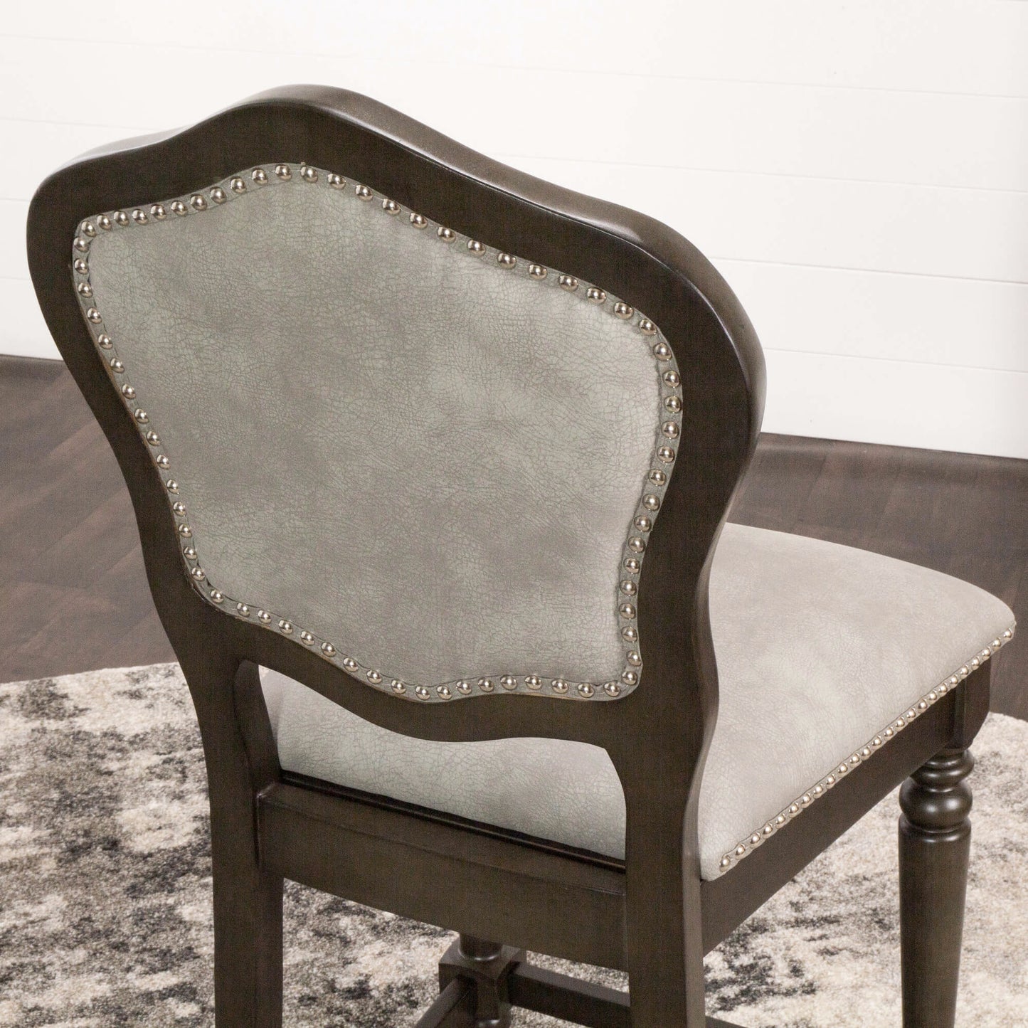 Sunset Trading Vegas Counter Height Upholstered Bar Stools - Set of 2