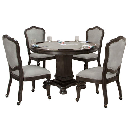 Sunset Trading Vegas 5-Piece Dining & Card Table Set