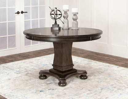 Sunset Trading Vegas 48" Convertible Dining & Card Table - Reversible Round Game Table