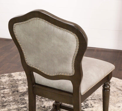 Sunset Trading Vegas 3-Piece Counter Height Convertible Card & Game Table Set - 42" Round