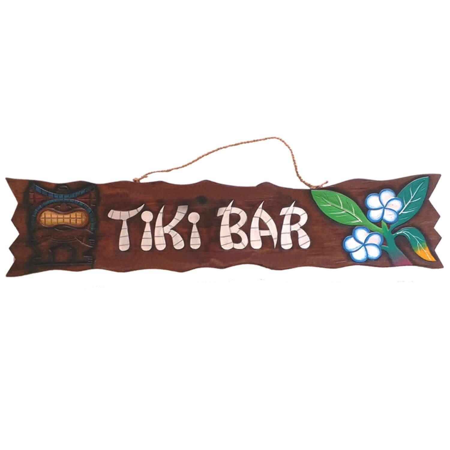 Ram Game Room I Love The Nights Tiki Bar Sign in - Professional Wall Sign for Poker and Game Rooms