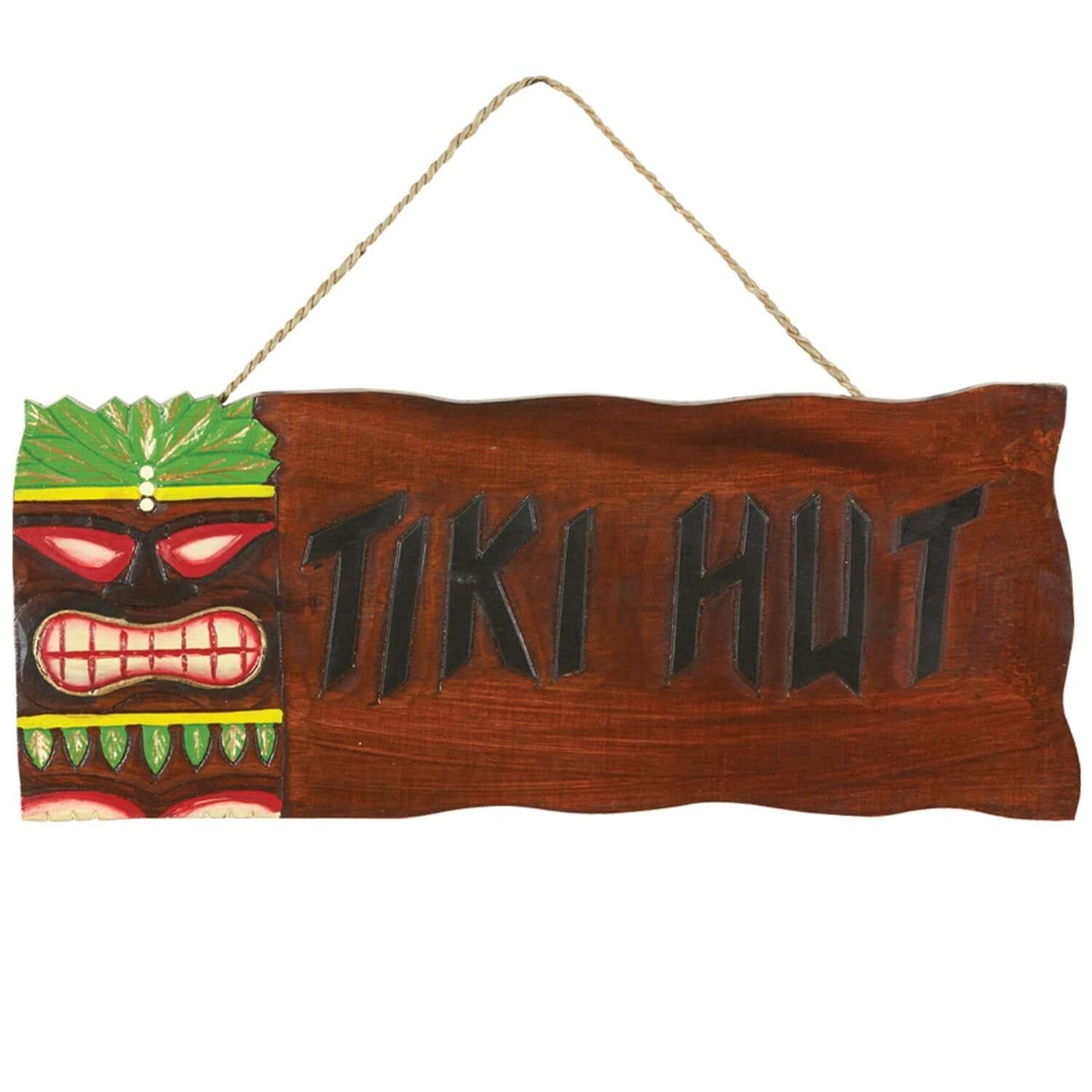 Ram Game Room Tiki Hut in - Professional Wall Sign for Poker and Game Rooms