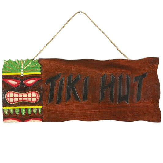 Ram Game Room Tiki Hut in - Professional Wall Sign for Poker and Game Rooms