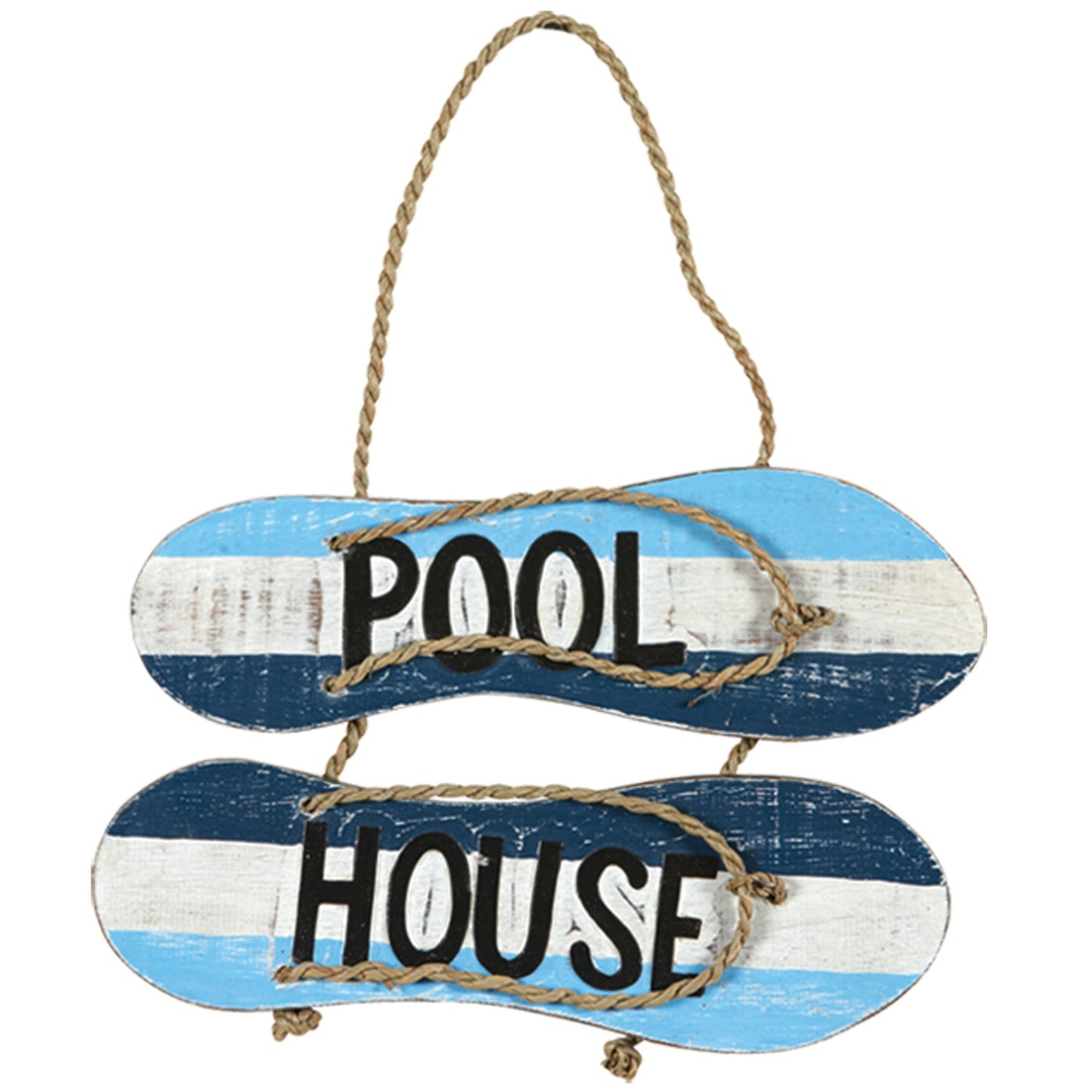 Ram Game Room Pool House Flip Flops in - Professional Wall Sign for Poker and Game Rooms