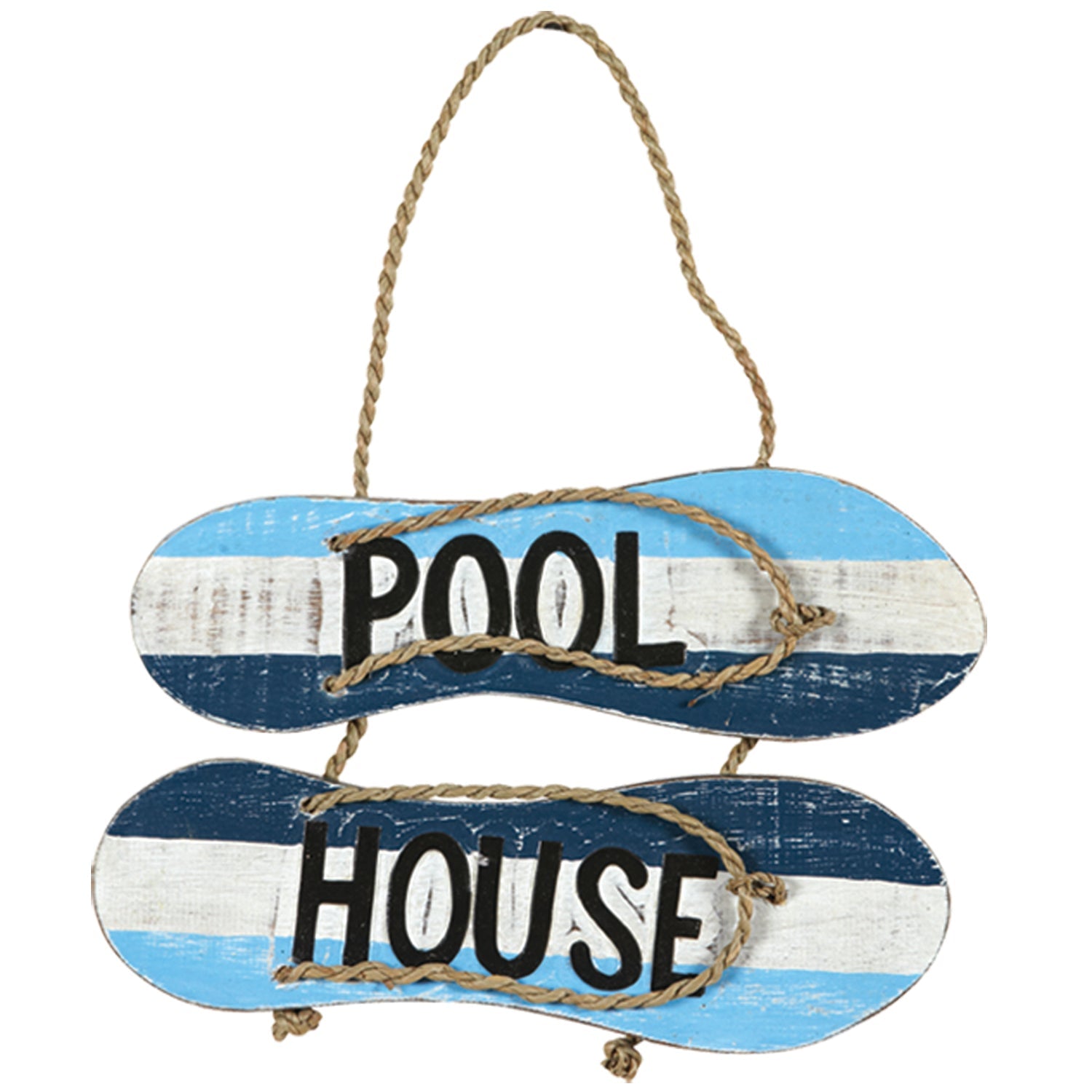 Ram Game Room Pool House Flip Flops in - Professional Wall Sign for Poker and Game Rooms