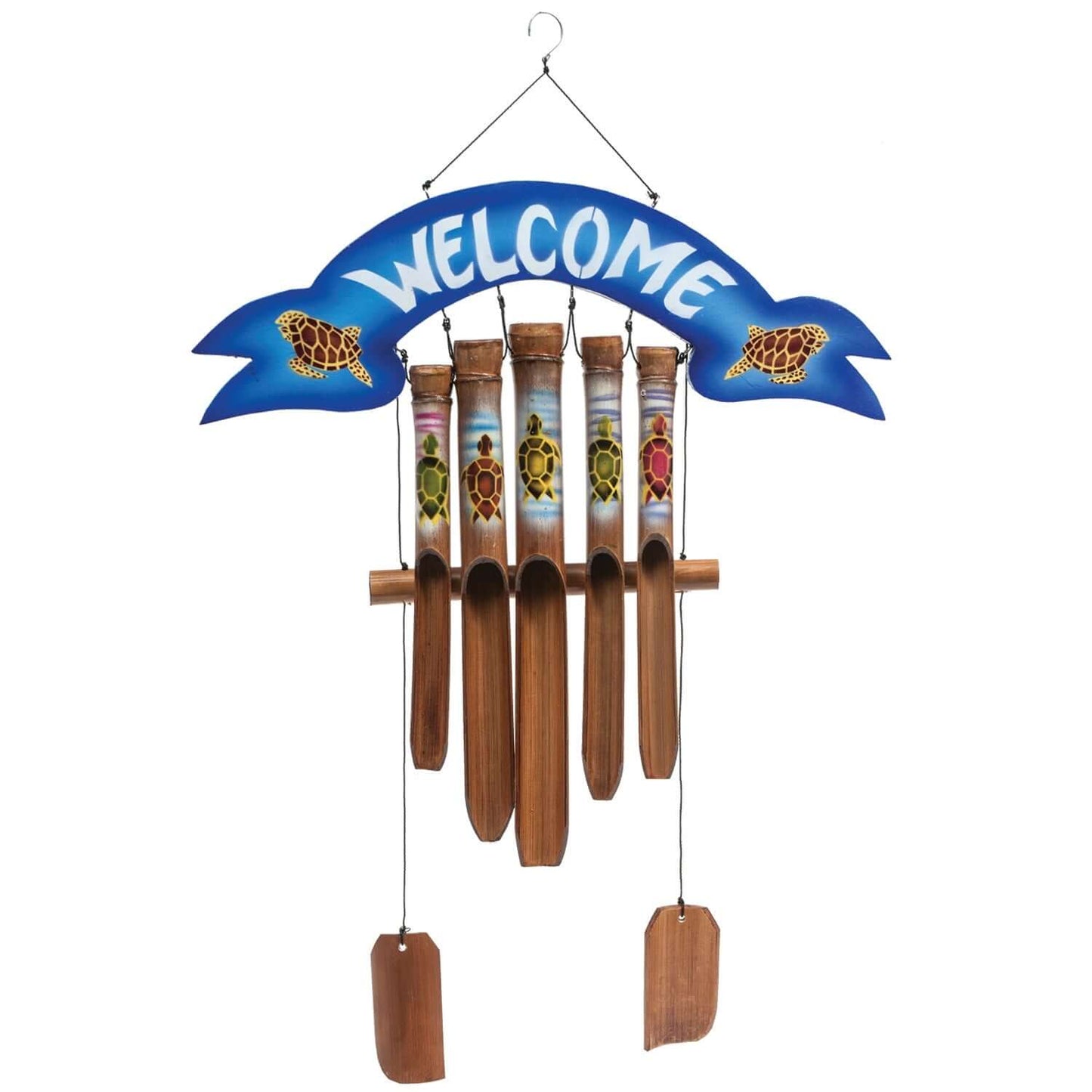 Ram Game Room Welcome Wind Chimes in - Professional Wind Chimes for Poker and Game Rooms