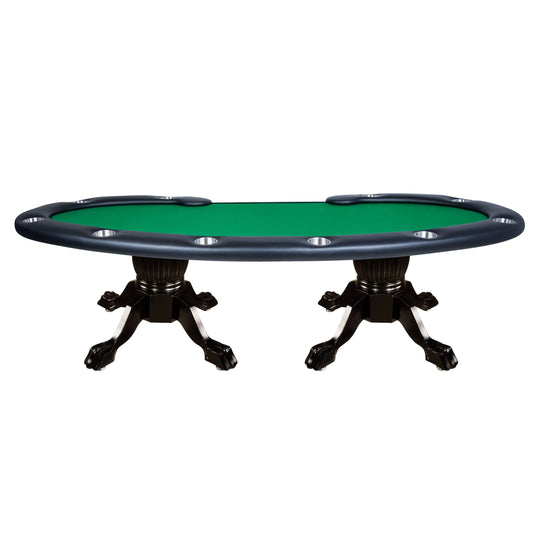 Green Standard- The Prestige X Poker Table in Green Felt - Professional Poker Table for Poker and Game Rooms