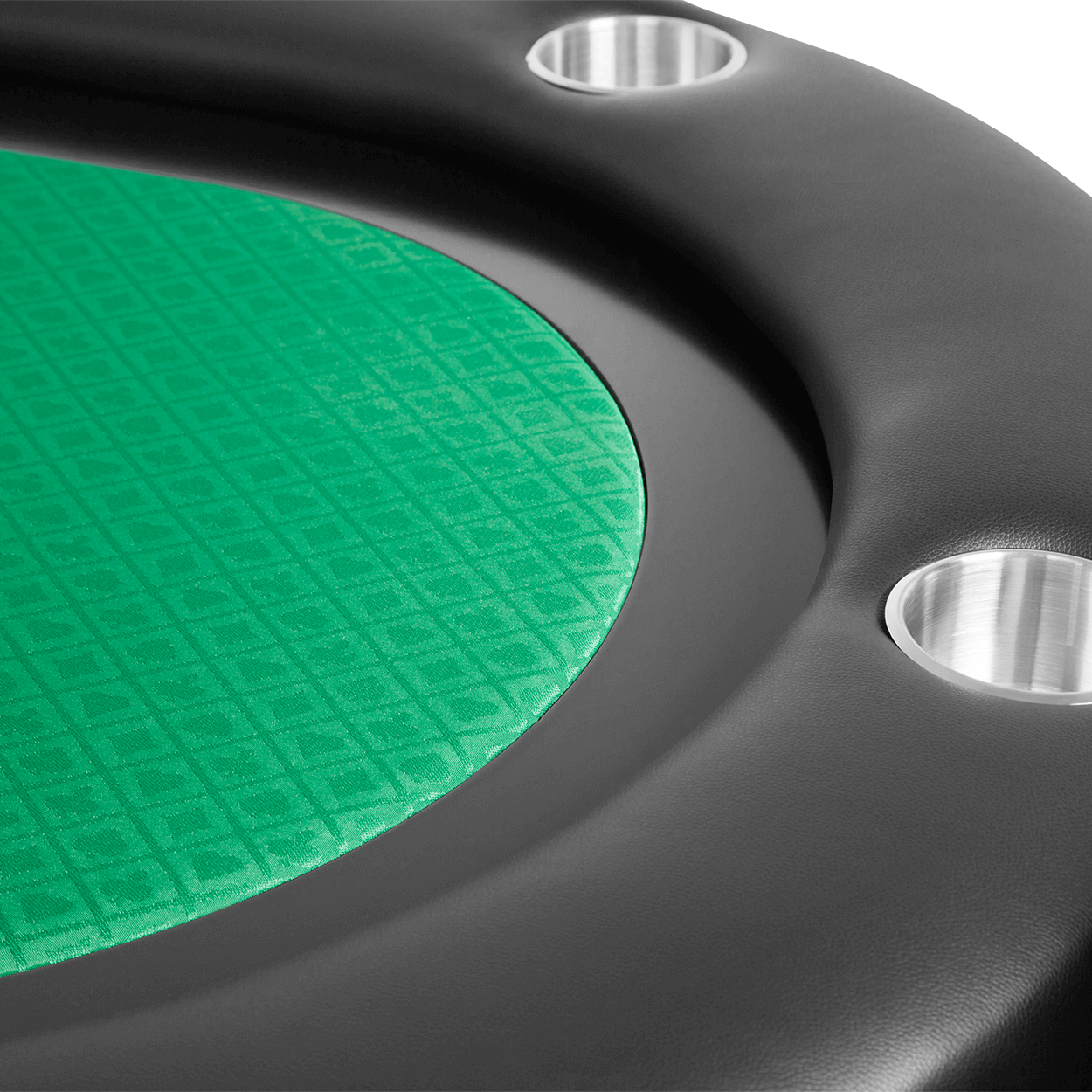 The Elite Poker Table — BBO Poker Tables in Green Water Resistant Felt - Professional Poker Table for Poker and Game Rooms