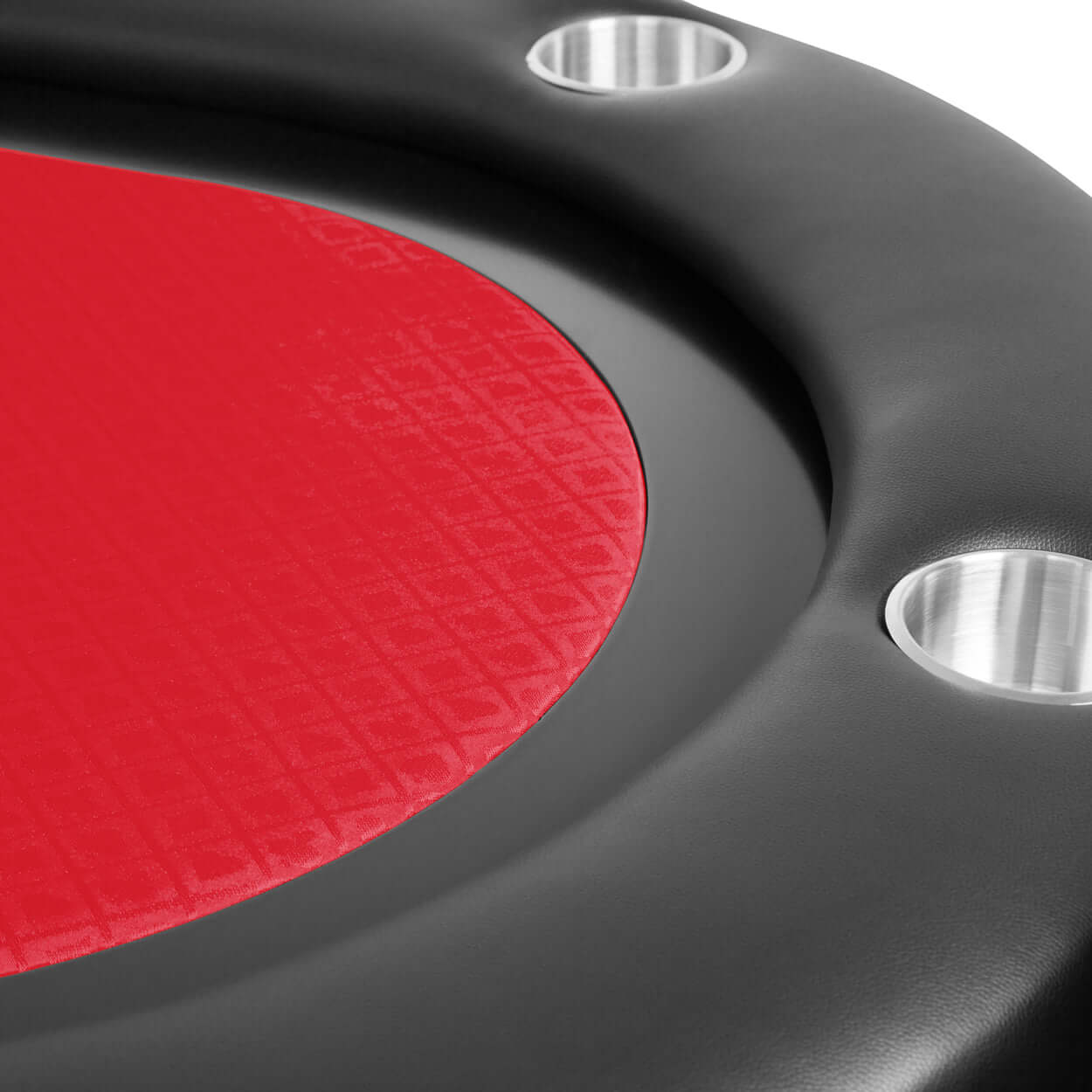 The Elite Poker Table — BBO Poker Tables in Red Water Resistant Felt - Professional Poker Table for Poker and Game Rooms