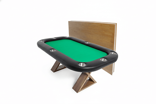 Green Standard- Helmsley Walnut Dining Table with Matching Wood Top