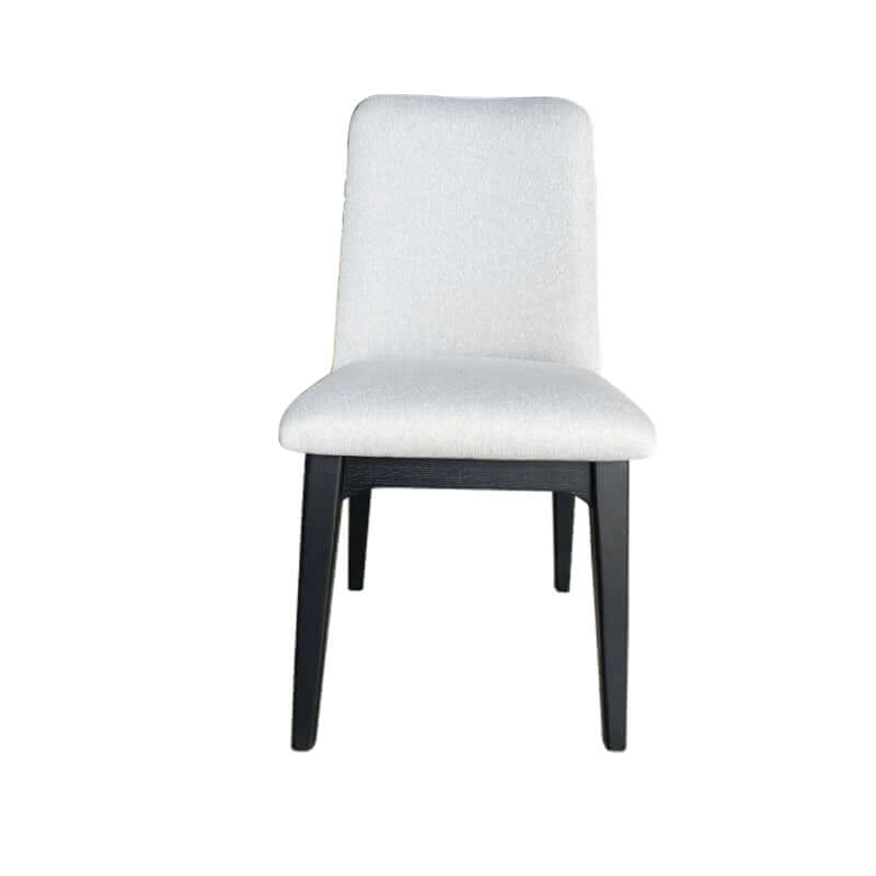 Heritage Poker Chairs Pair of 2 in Onyx Finish with Black Vinyl