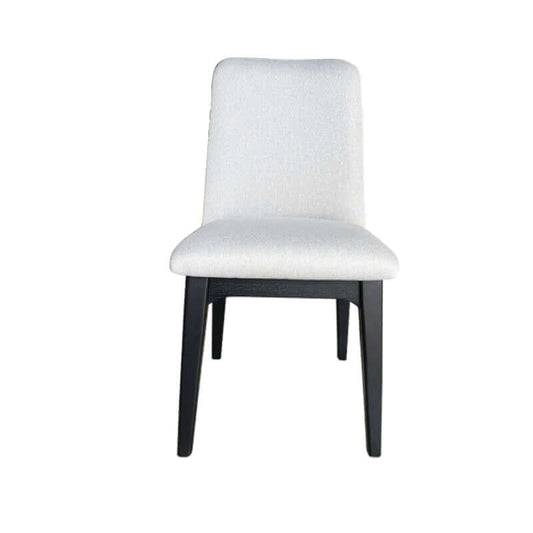 Heritage Poker Chairs Pair of 2 in Onyx Finish with Black Vinyl