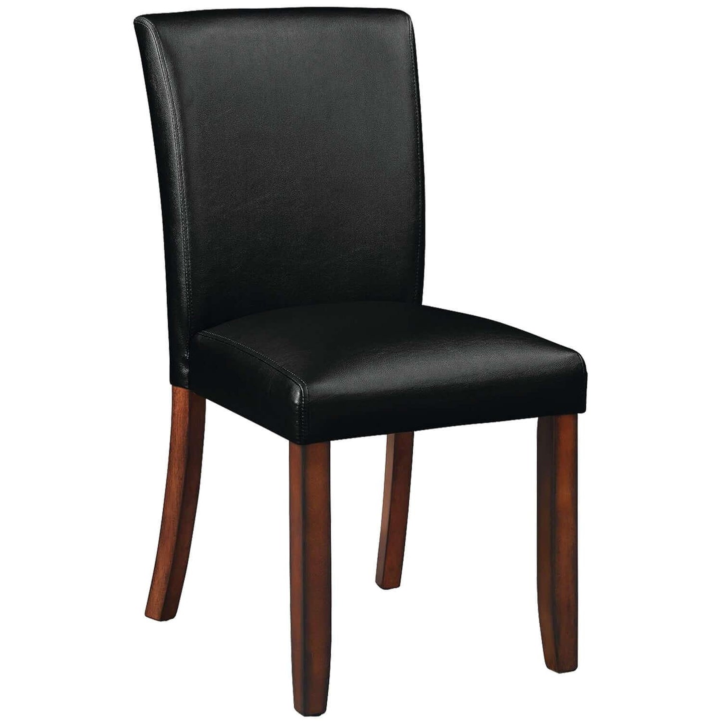 High-Density Foam Padded Seat for Comfortable Long-Session Poker Games Chestnut Finish